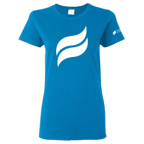 Gildan Women's French Icon Printed T-Shirt Thumbnail