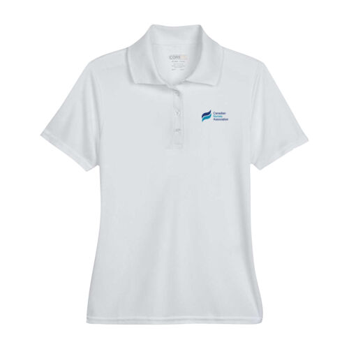 Core365 Women's English Printed Polo Thumbnail