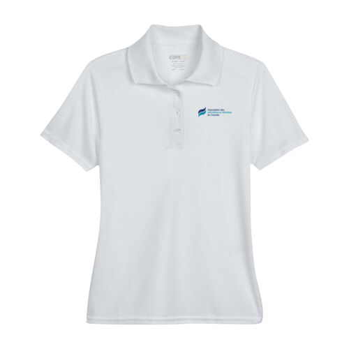 Core365 Women's French Printed Polo Thumbnail